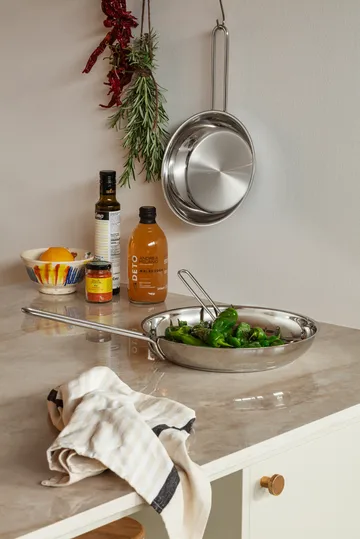 Eva Solo steel base frying pan - Stainless steel, Ø24 cm - Eva Solo