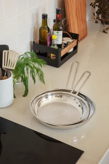 Eva Solo steel base frying pan - Stainless steel, Ø24 cm - Eva Solo