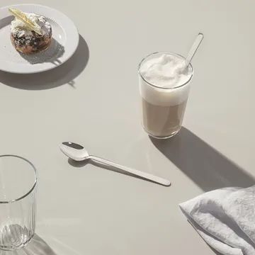 Legio Nova café latté spoon 4 pieces - stainless steel - Eva Solo