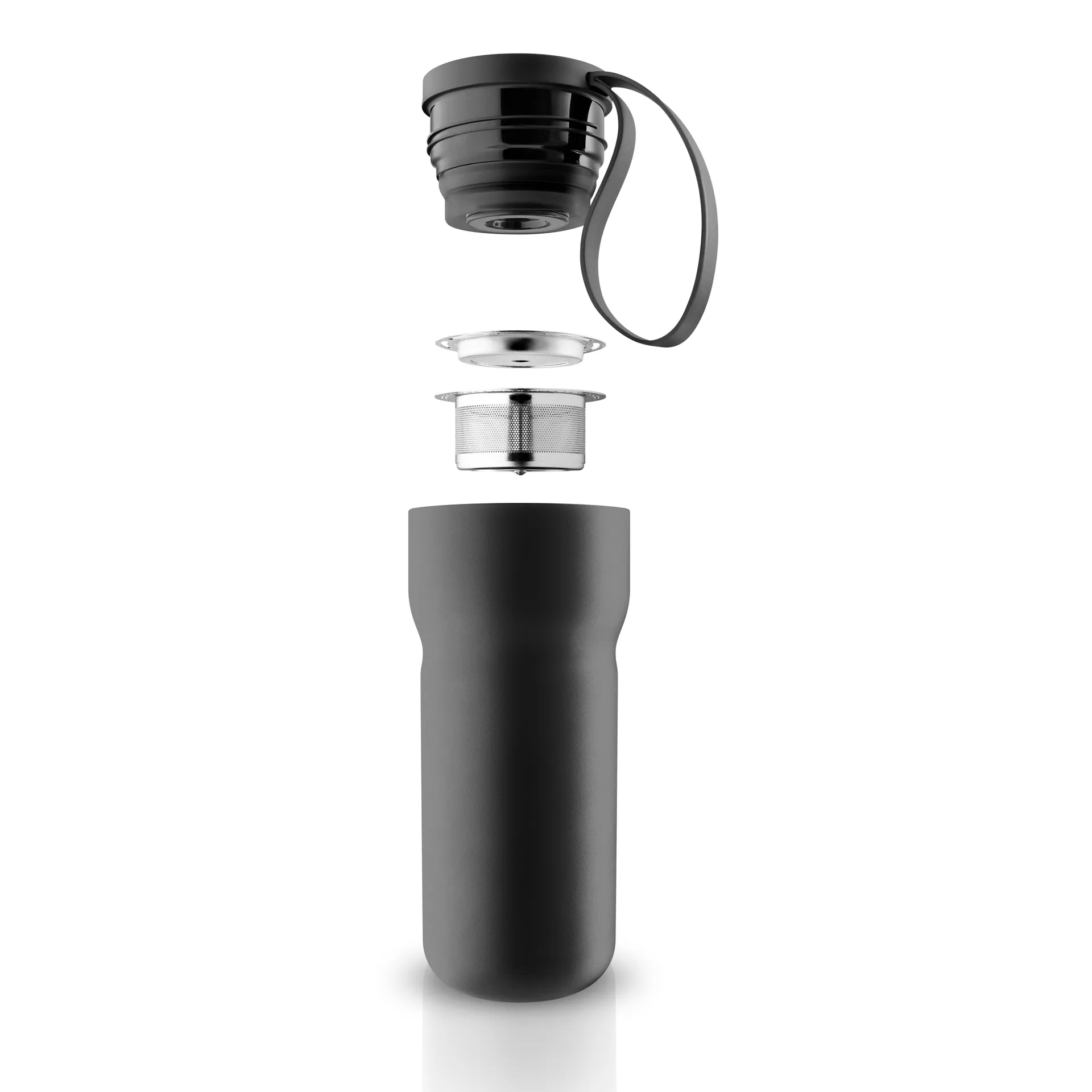 Nordic Kitchen thermal tea mug, Black Eva Solo