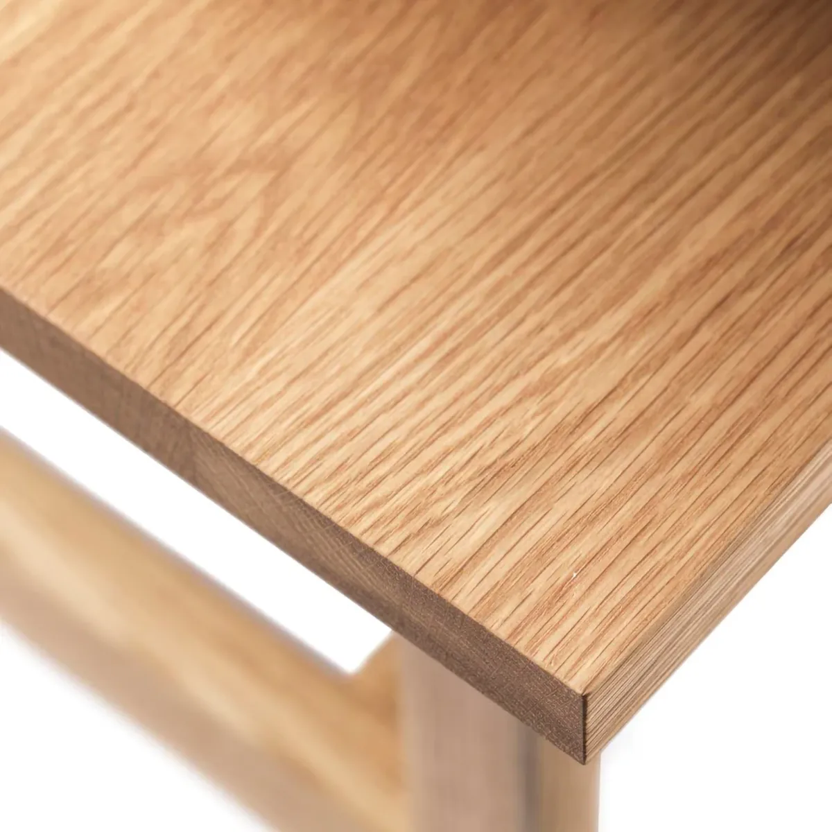 D33 coffee table 80x80 cm, Oak solid oiled FDB Møbler