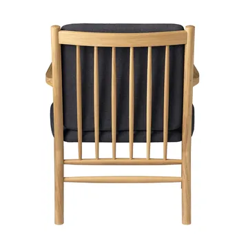J147 armchair - Oak lacquered-dark grey - FDB Møbler