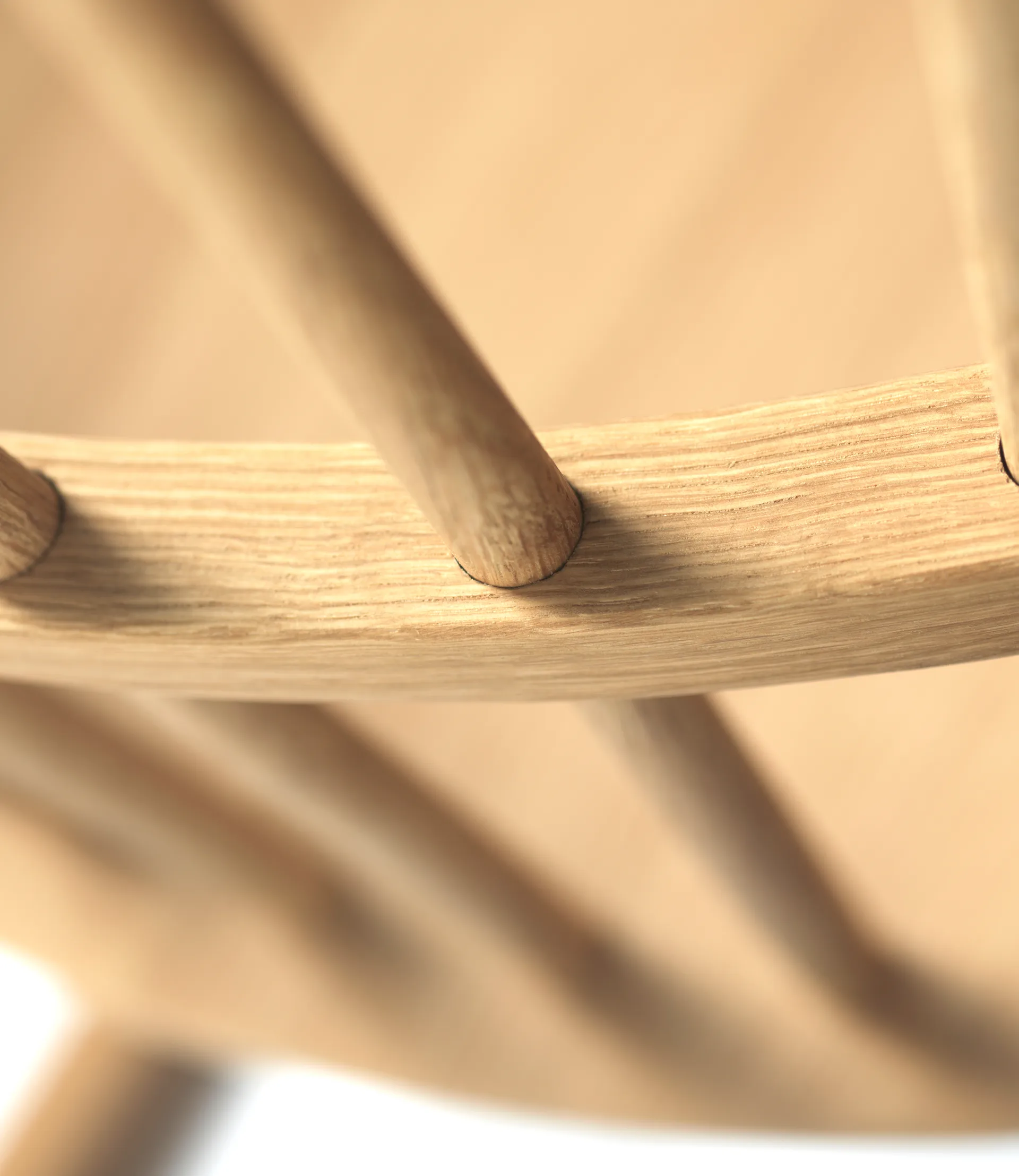 J52G rocking chair, Oak nature oil FDB Møbler