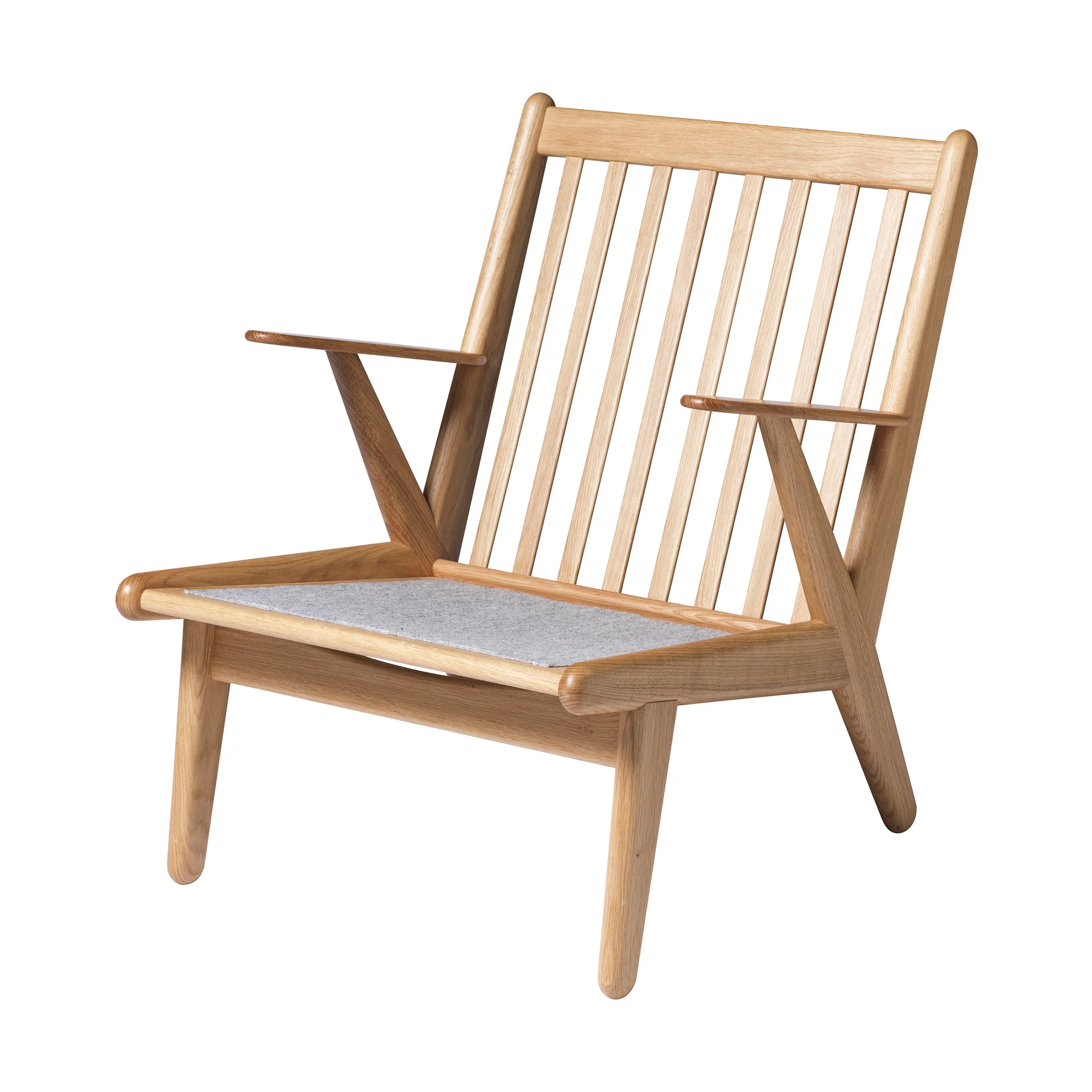 J53 chair frame, Oak lacquered FDB Møbler