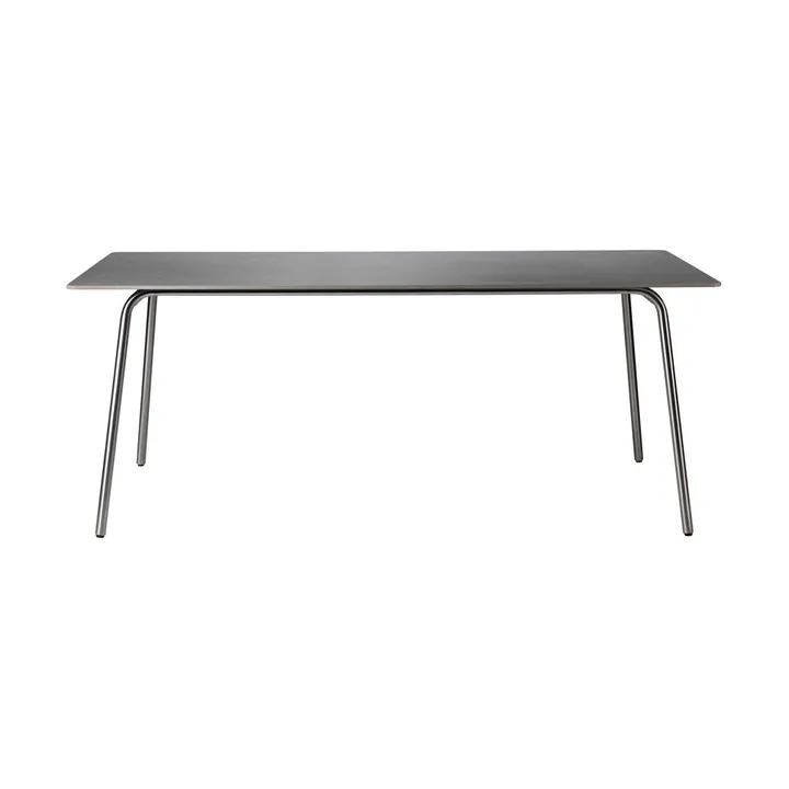 M21 Teglgård garden table 90x180 cm - Stone-stainless steel - FDB Møbler