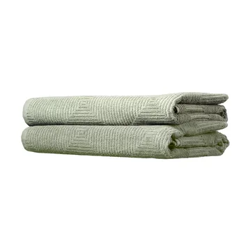R33 Kirkeby bath towel 2-pack - Sea spray - FDB Møbler