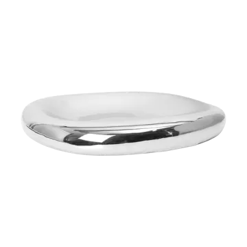 Bellure centrepiece decorative bowl Ø35 cm - Silver - Ferm Living