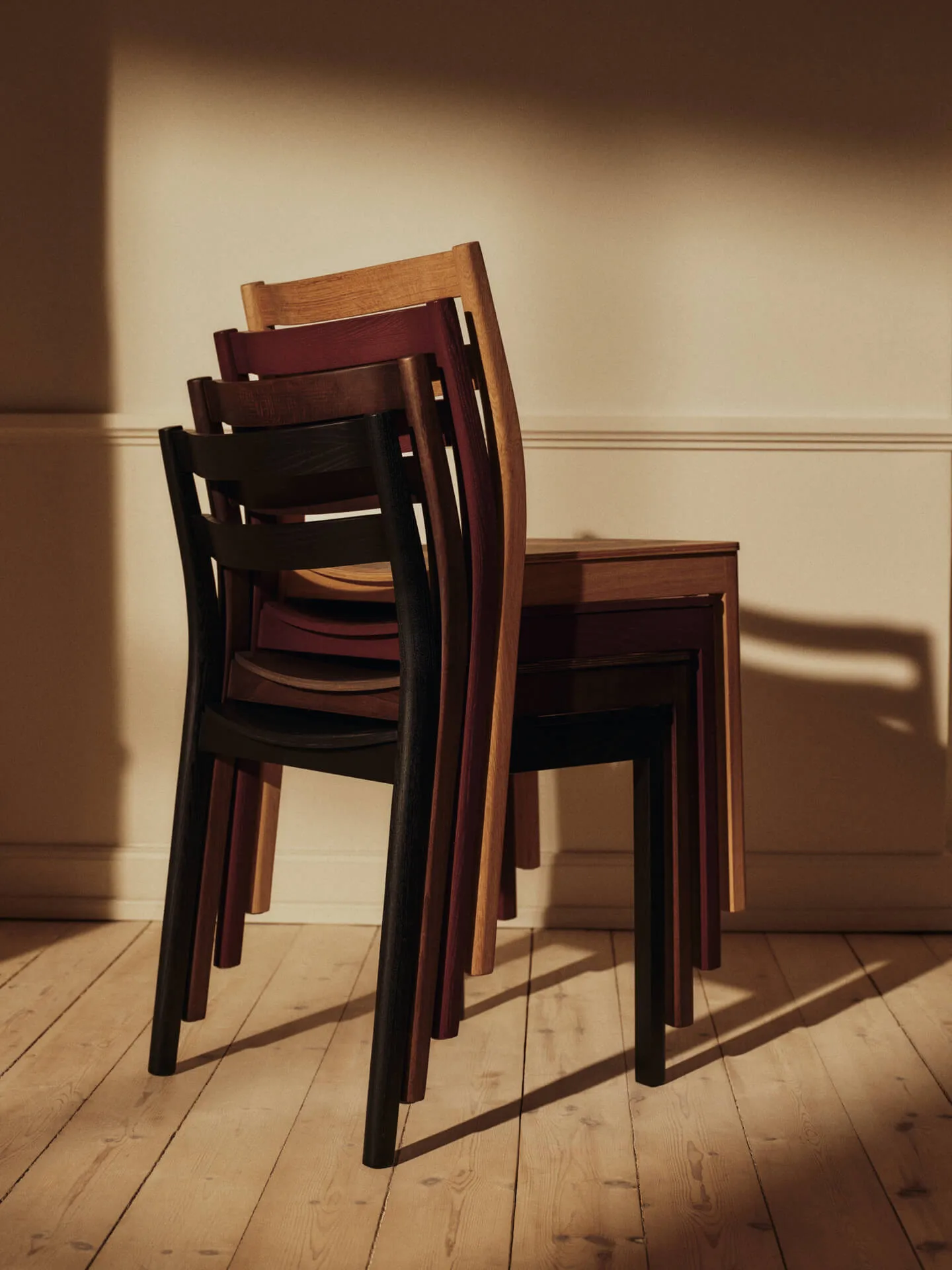 Boda chair, Dark stained oak Ferm Living