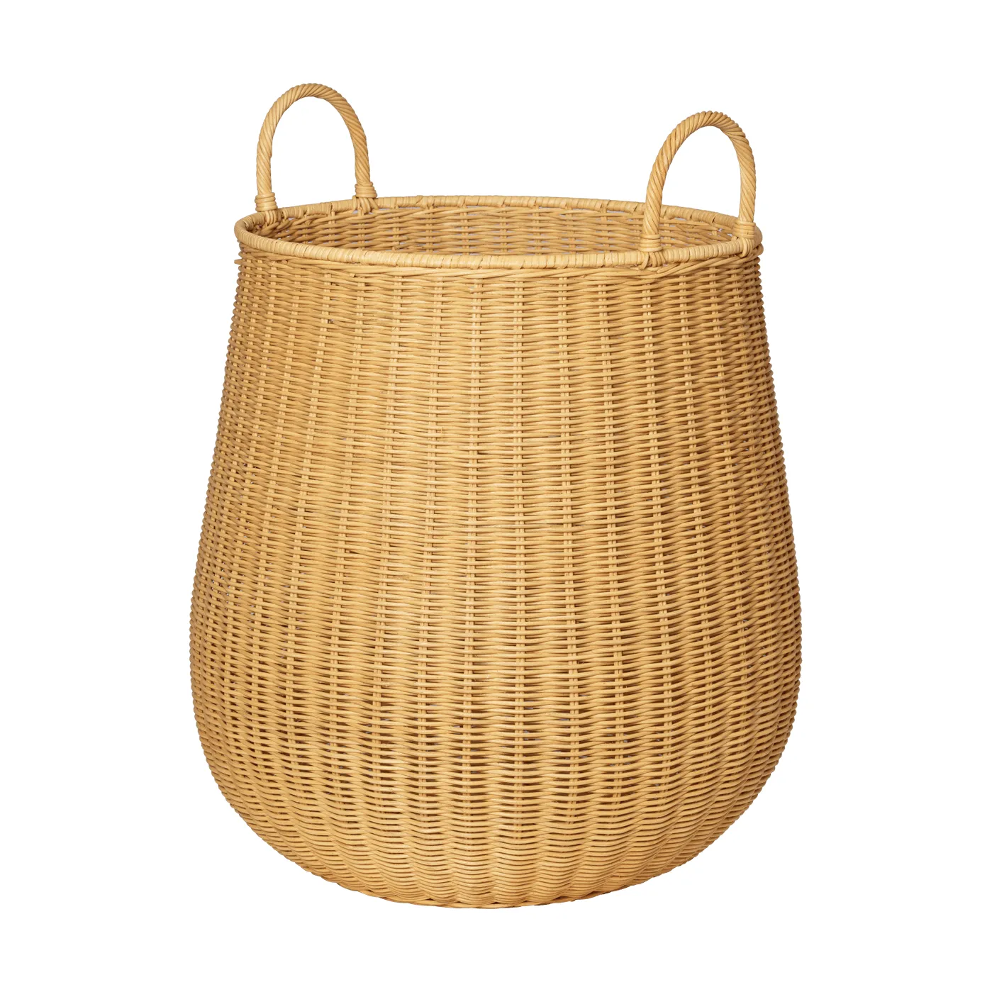 Braided laundry basket, Medium, natural Ferm Living