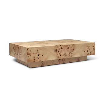 Burl coffee table 70x117x30 cm - Natural - Ferm Living