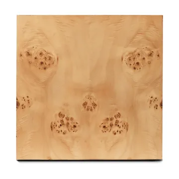 Burl Cube side table 40x40 cm - Natural - Ferm Living
