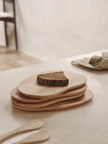 Cairn butter boards tray 4 pieces - Oak - Ferm Living