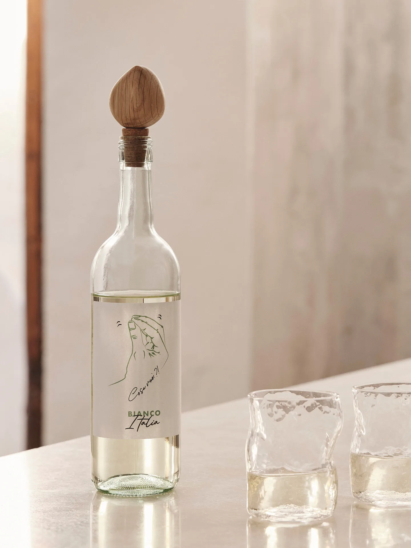 Cairn wine stopper 2-pack, Oak Ferm Living
