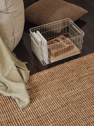 Cala stackable basket 2-pack - Cashmere - Ferm Living
