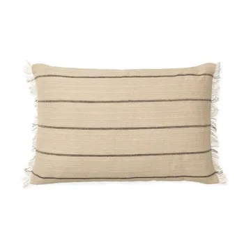 Calm cushion cover 40x60 cm - Camel-Black - Ferm Living