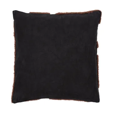 Cilla tufted cushion - Black-dark chocolate 50x50 cm - Ferm Living