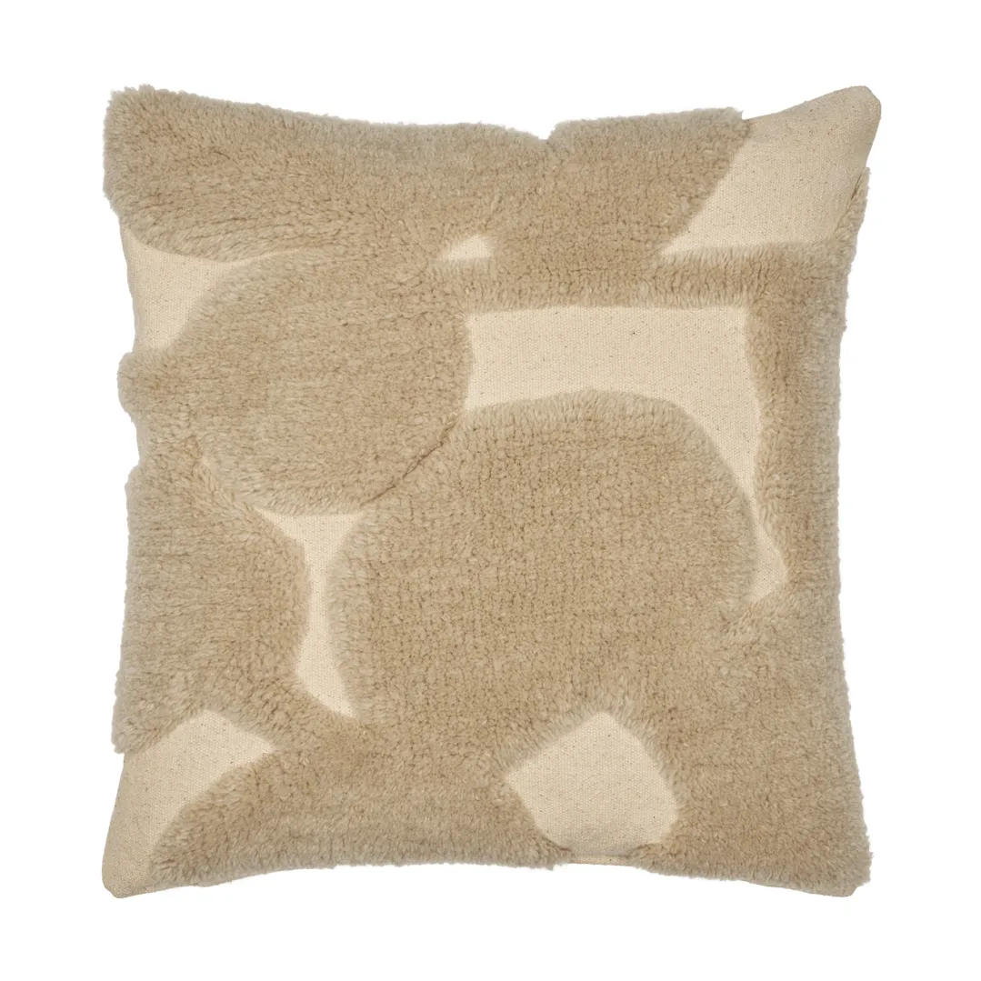 Cilla tufted cushion, Off-white-parchment, 50x50 cm Ferm Living