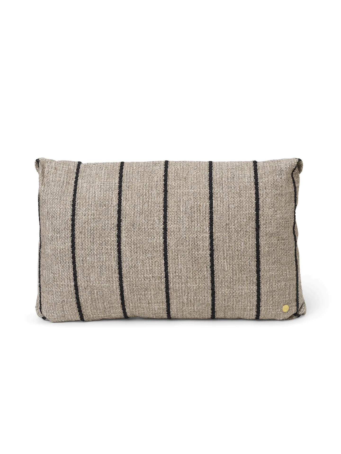 Clean pillow Pasadena 60x40 cm, Sand-black Ferm Living