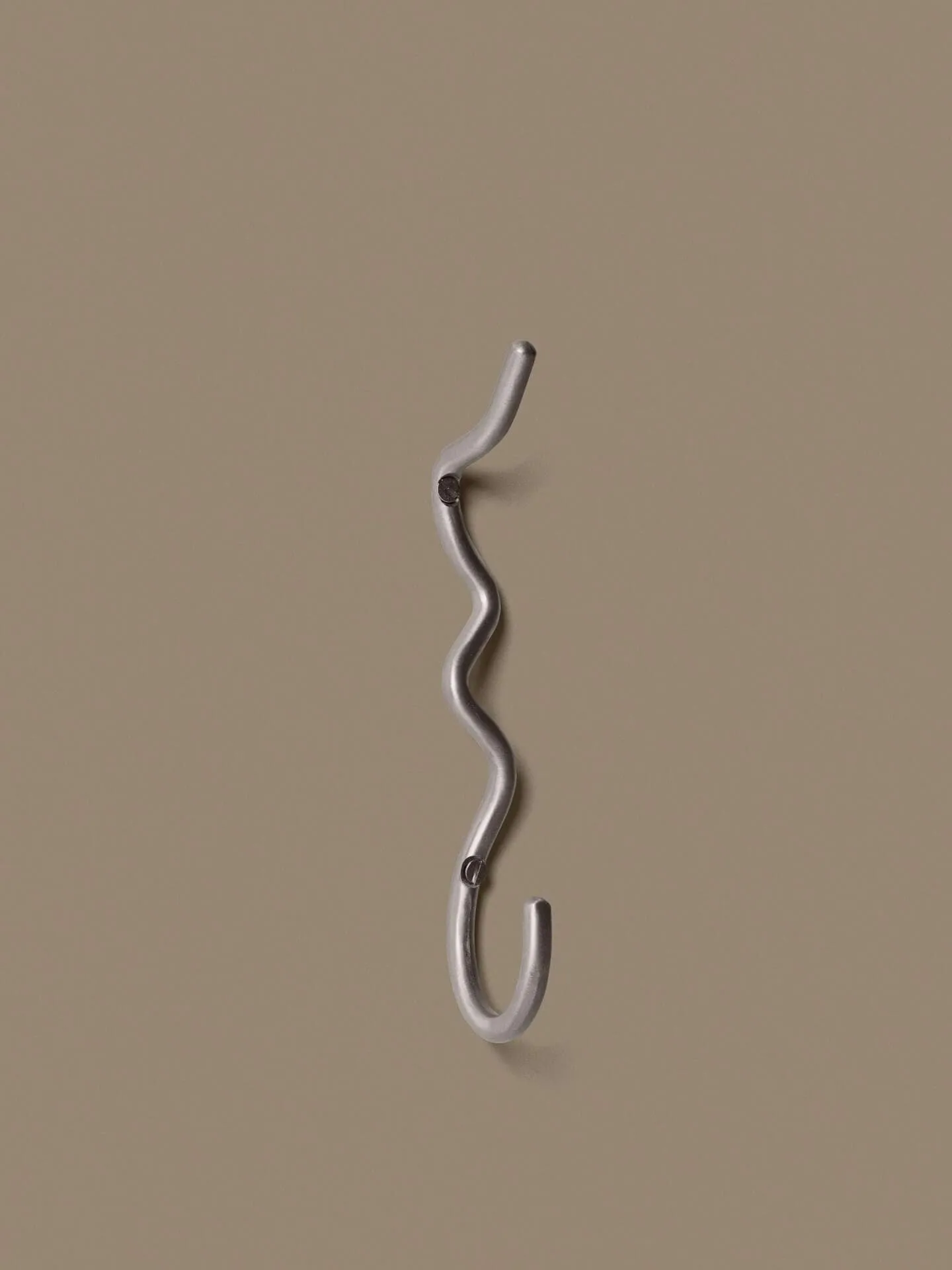 Curvature hook single, Stainless steel Ferm Living