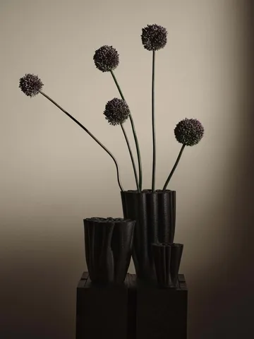 Dedali vase 18 cm - Dark brown - Ferm Living