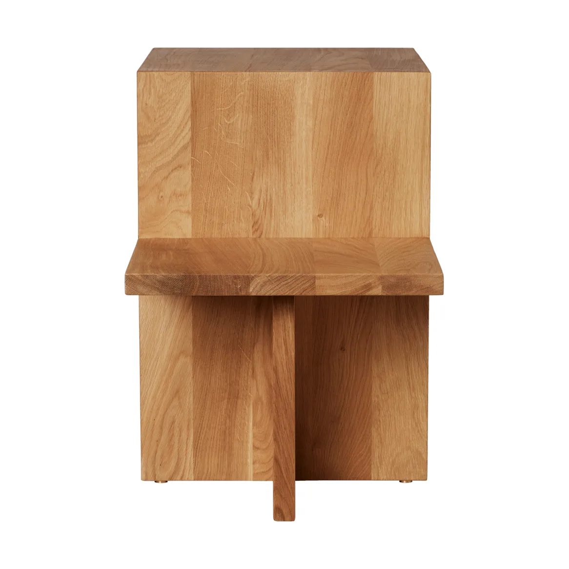 Distinct side table 59,5x35x50 cm, Natural oak Ferm Living