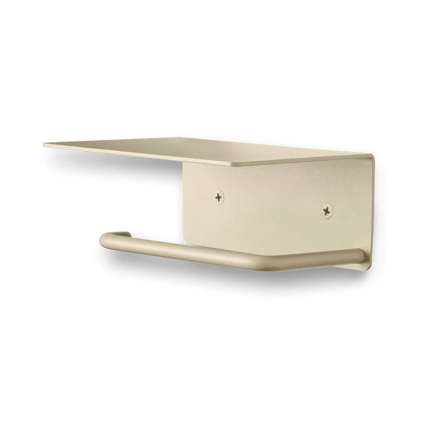 Dora toilet paper holder with shelf, Cashmere Ferm Living