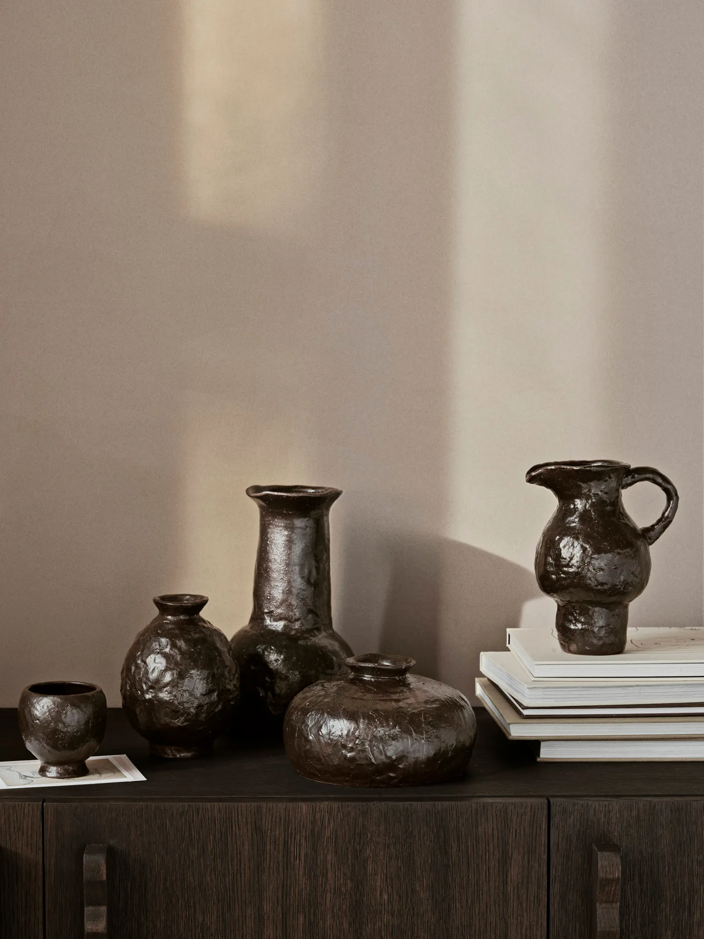 Doro vase 16 cm, Coffee Ferm Living