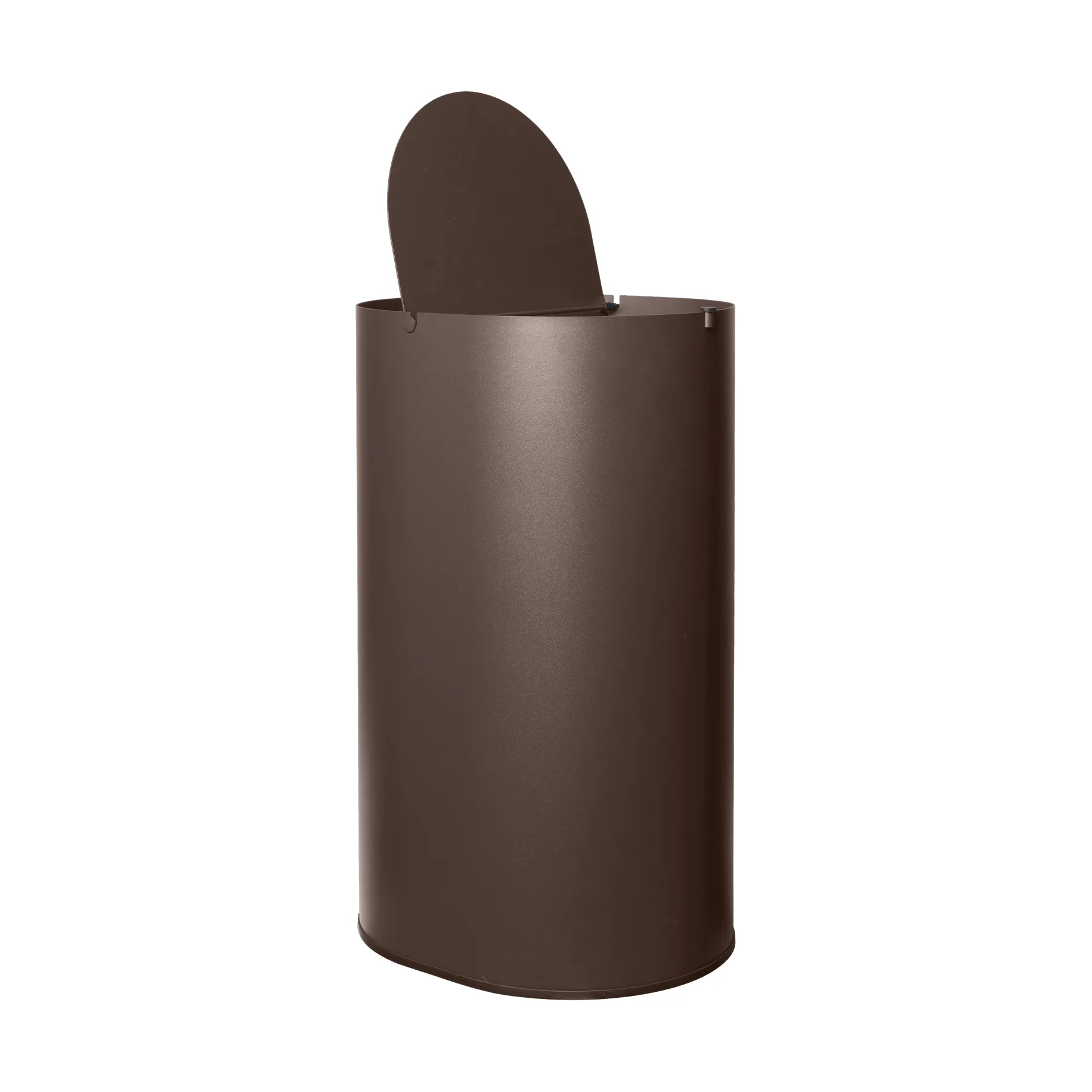Enkel waste bin large, Dark chocolate Ferm Living