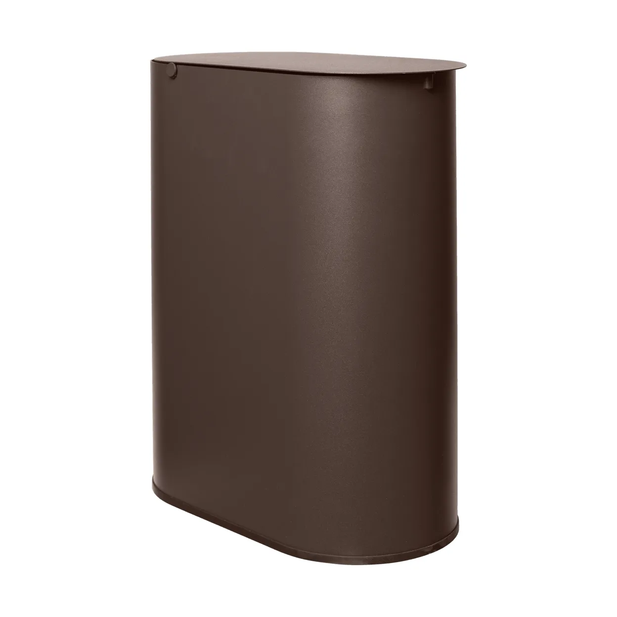 Enkel waste bin medium, Dark chocolate Ferm Living