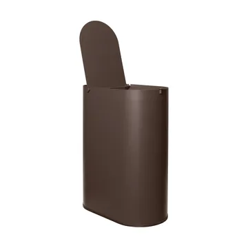 Enkel waste bin medium - Dark chocolate - Ferm Living