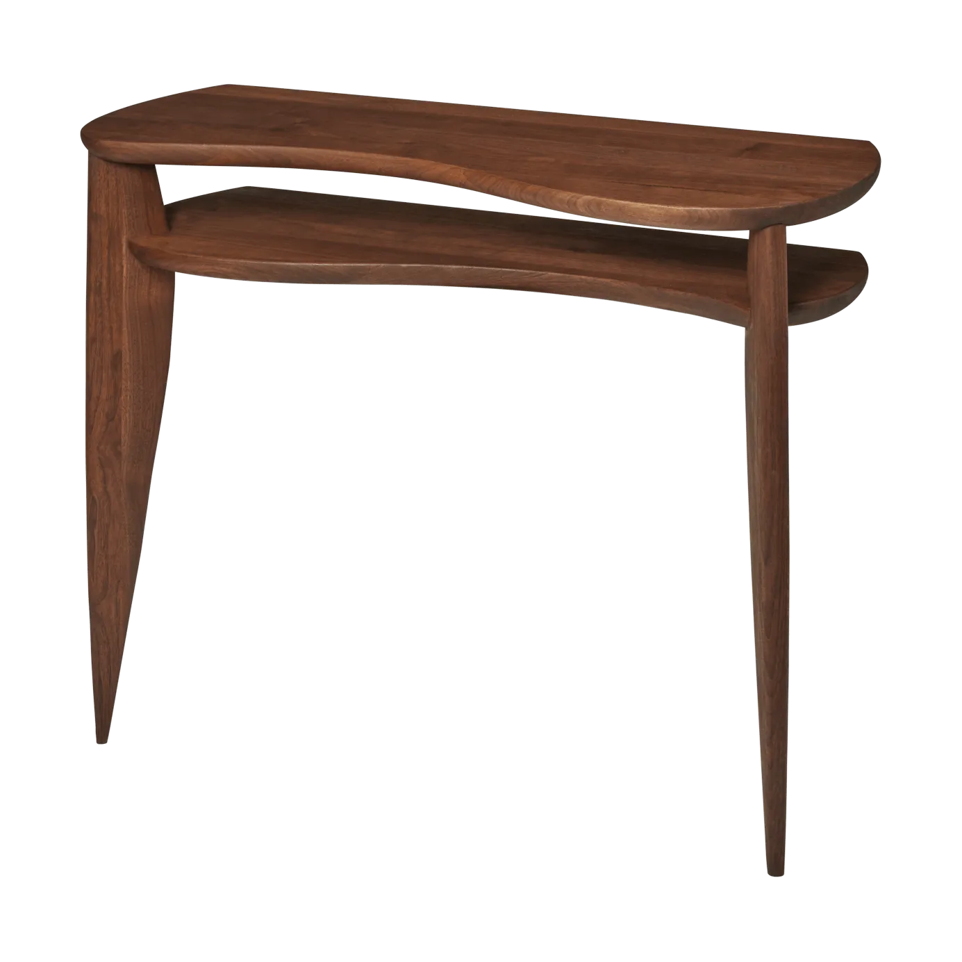 Feve console table 100x36x85 cm, Walnut Ferm Living