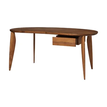 Feve table 160x86x73 cm - Walnut - Ferm Living