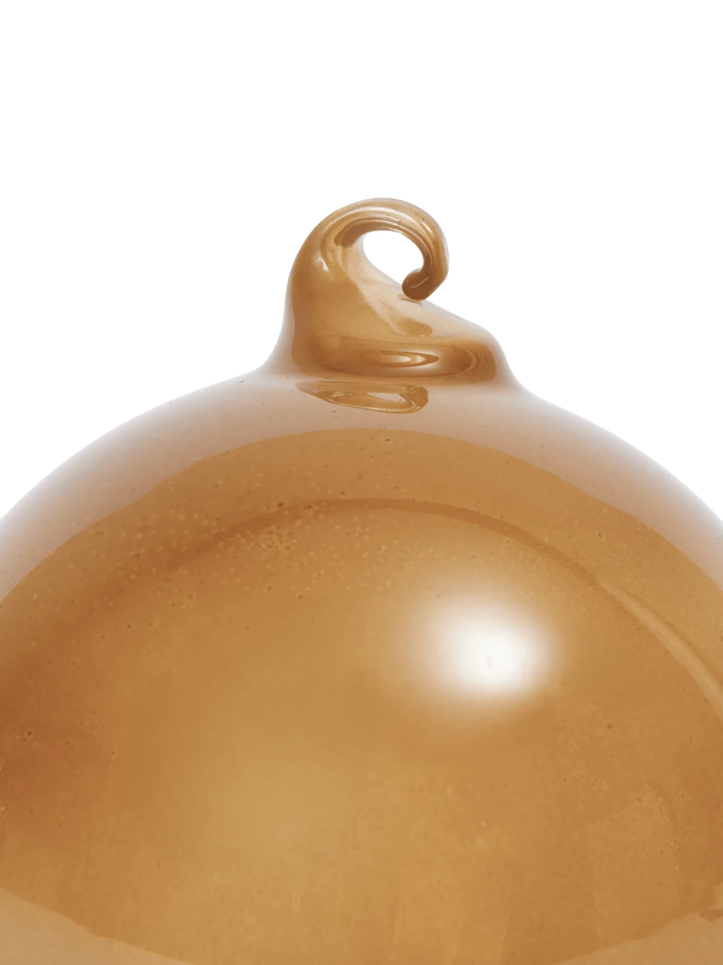 Glass bauble Christmas baubles S Ø4 cm 3 pieces, Roseate Opaque Ferm Living