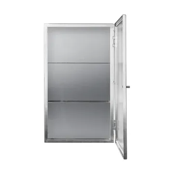 Haze wall cupboard - Reeded glass - stainless steel - Ferm Living