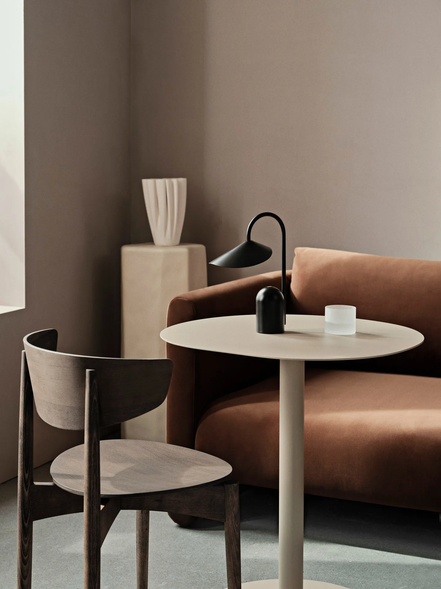 Herman chair, Dark Stained Beech Ferm Living