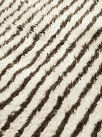Kami rug - Off white-coffee, 120x180 cm - Ferm Living