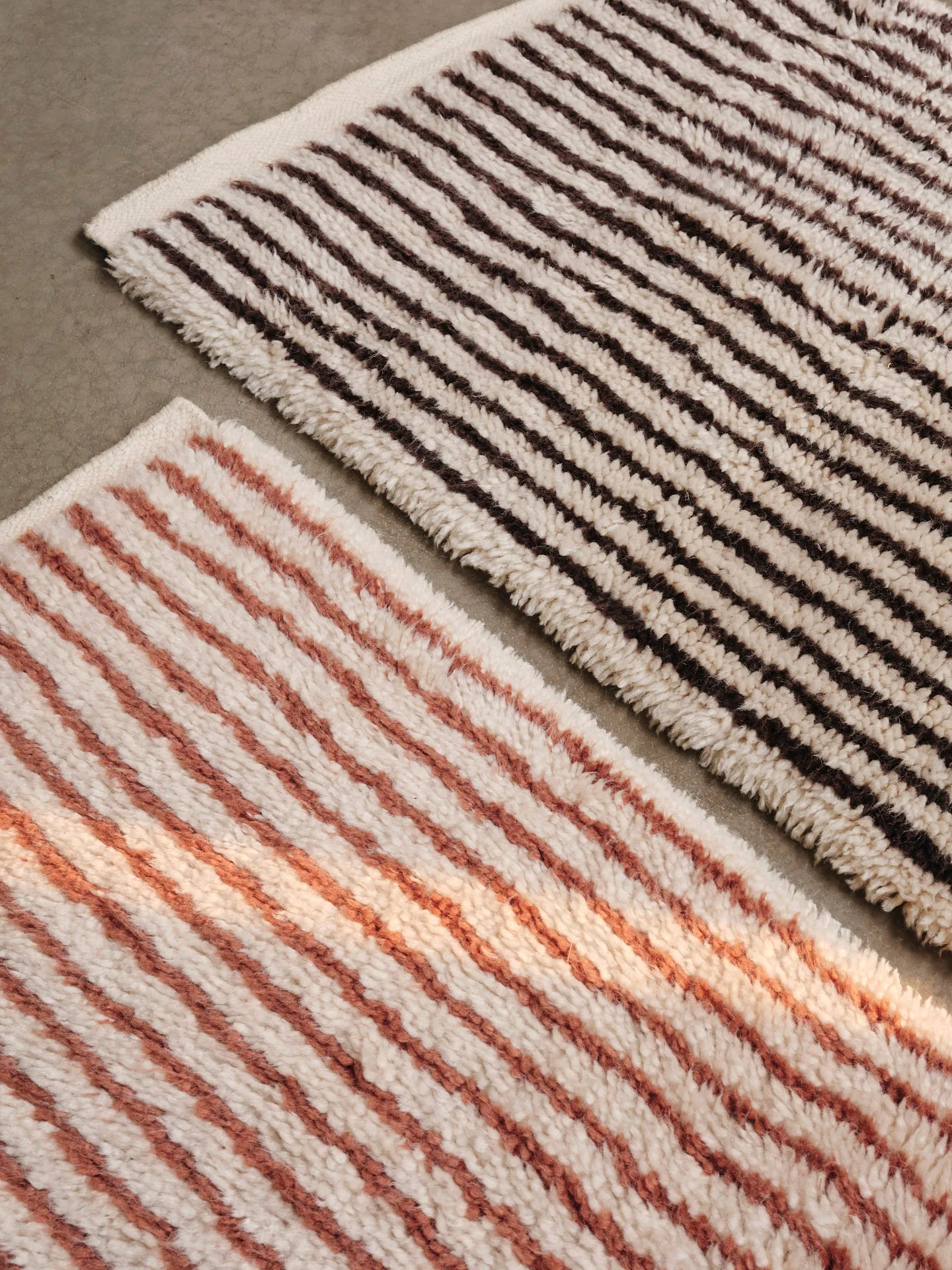 Kami rug, Off white-coffee, 120x180 cm Ferm Living