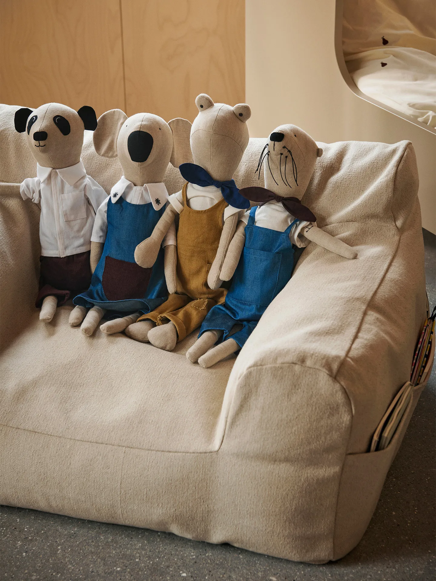 Koala teddy plush toy, Natural Ferm Living