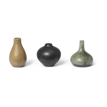 Komo vasee mini set of 3 - Calm - Ferm Living