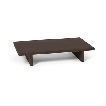 Kona low table side table - Dark Stained oak veneer - Ferm Living