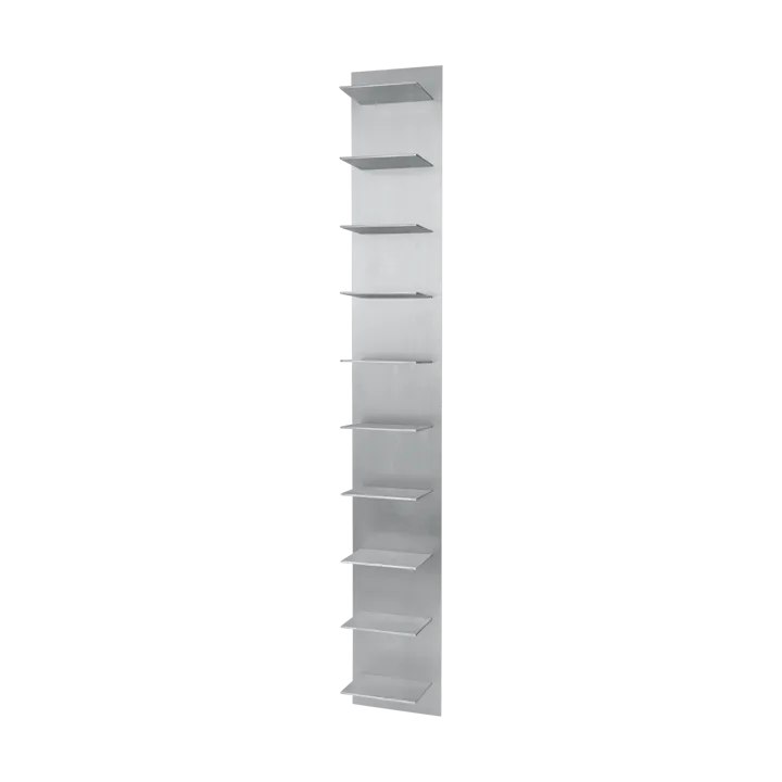 Lager wall shelf pine - Aluminium - Ferm Living