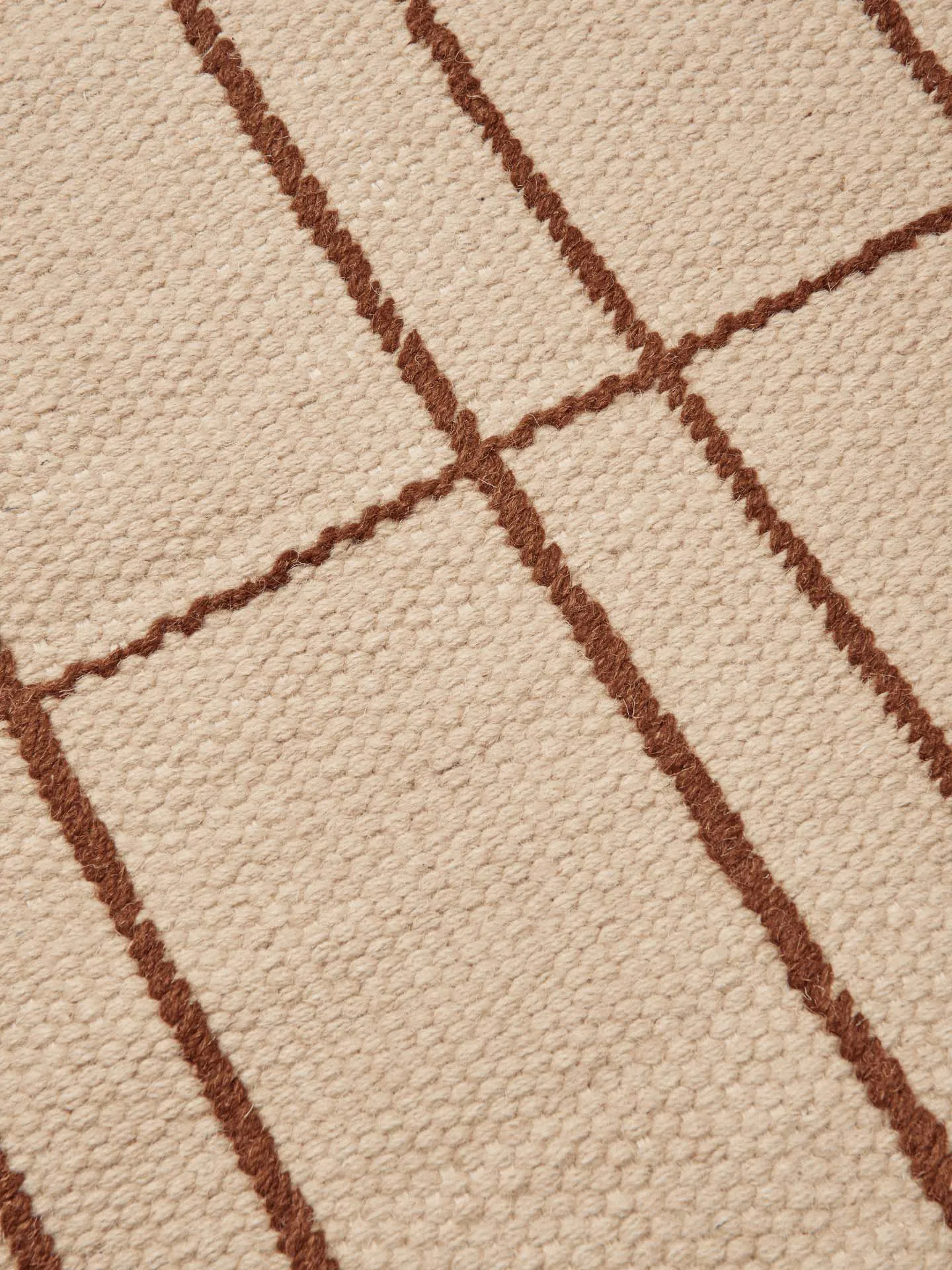 Late rug, Parchment-chestnut, 200x300 cm Ferm Living