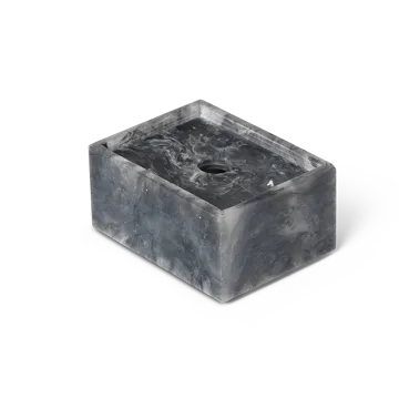 Mist storage box 7,5x10 cm - Charcoal - Ferm Living