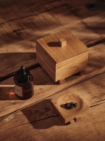 Moku ash - Untreated oak, 10x11x9.5 cm - Ferm Living