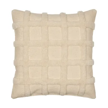 Norte grid cushion - Off-white, 50x50 cm - Ferm Living