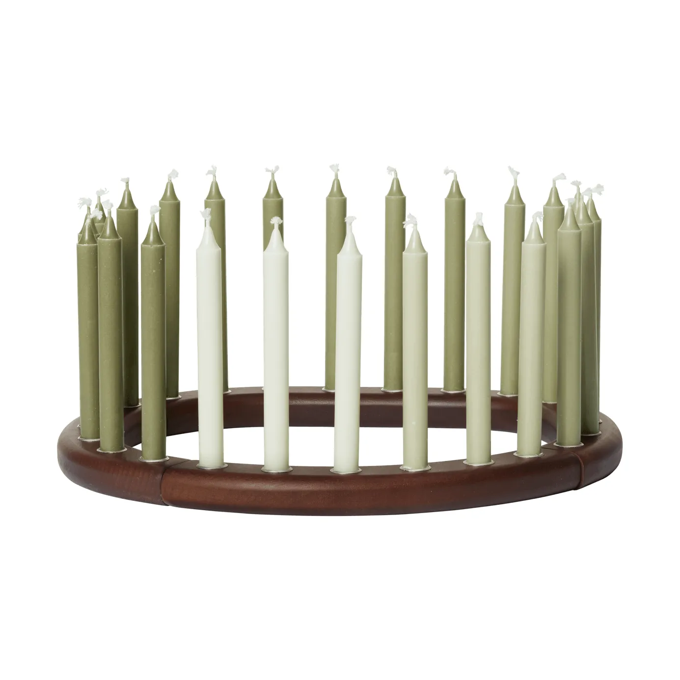 Ori candleholder 28x31 cm, Dark stained Ferm Living