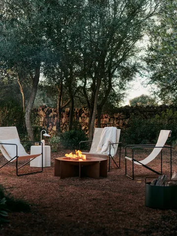 Otto fire pit fireplace - Rust, Ø85.5x29 cm - Ferm Living