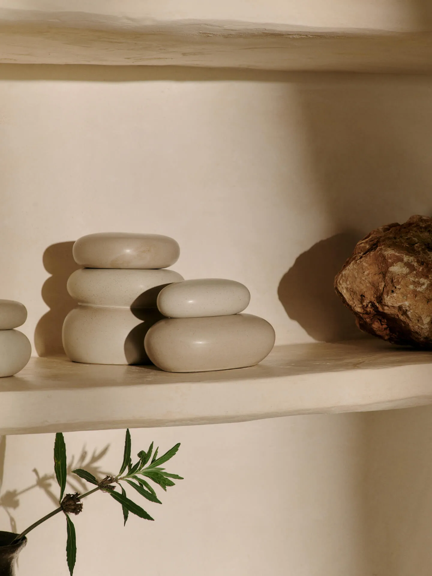 Pebble ash large, Sand/Cream Ferm Living