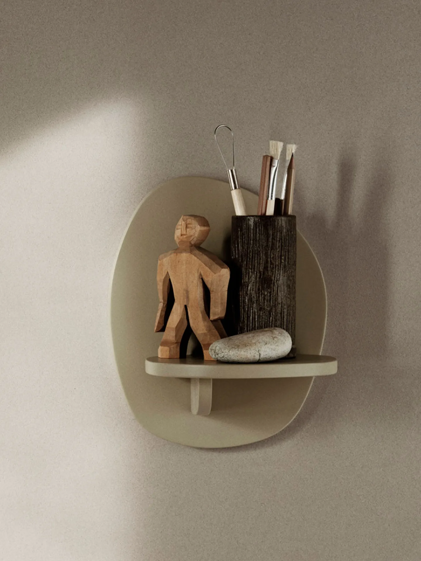 Pilu wall shelf 25 cm, Cashmere Ferm Living