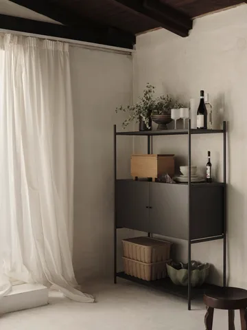 Punctual cabinet 41,6x91,5 cm - Anthracite - Ferm Living